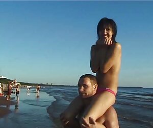 jovem moreno fodido na filme pornô com as brasileiras praia em todos os buracos